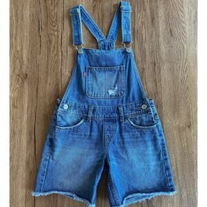 Levi's Shortall Jean Overalls Size 8 Regular